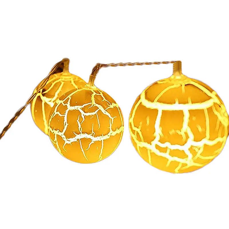  Ice crack ball 1.5M Wedding Outdoor Fairy String Light Lamp Party Home Decor Lamp string lights set 40JA1102