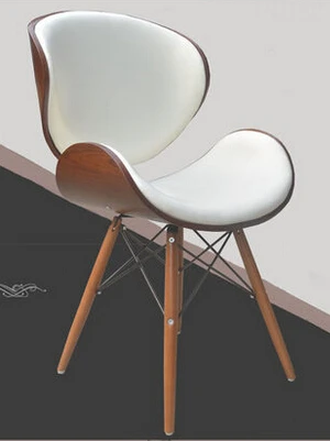 The computer chair. Ergonomic high back lifting staff. Solid wood chair stylist