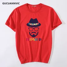 ALL-match short-sleeved o-neck t shirt for men cotton loose cartoon printed fashion comfortable t-shirt 2017 summer