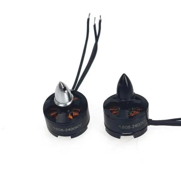 Brushless Motor 2 Pairs 1806 2400KV CW CCW Mini Multi-rotor Motor for QAV250 FPV KK 260 RC Quadcopter 4-Axis Aircraft F10819-B