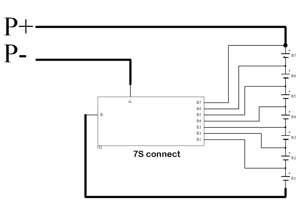 6S 7S 30A литий-ионный аккумулятор Защитная плата 60A пиковая lipo BMS 18650 6 7 ячеек mos для автомойки электрическая дрель