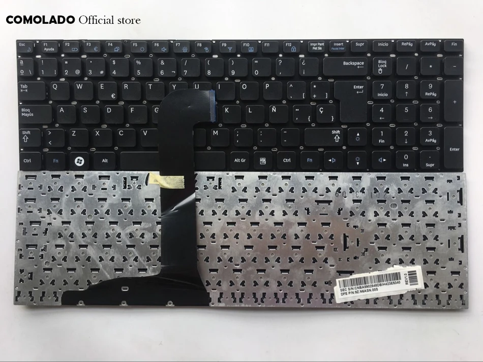 SP Spanish Laptop keyboard For Samsung RF710 RF711 NP-RF710 blavk Keyboard SP Layout