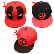 X-men Marvel Deadpool бейсболка с косточками из верблюжьей шерсти Reta Костюмы Хлопок Бейсбол Спорт Хип Хоп Кепка 3 вида стилей