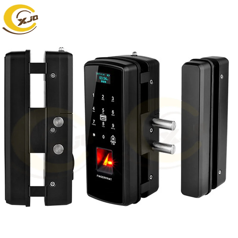 Fingerprint glass door lock B