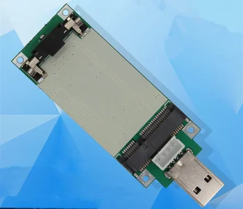 

Mini PCIE to USB,3G,4G Module development board adapter board include SIM/UIM SD card holder No drive,plug and play Pinboard