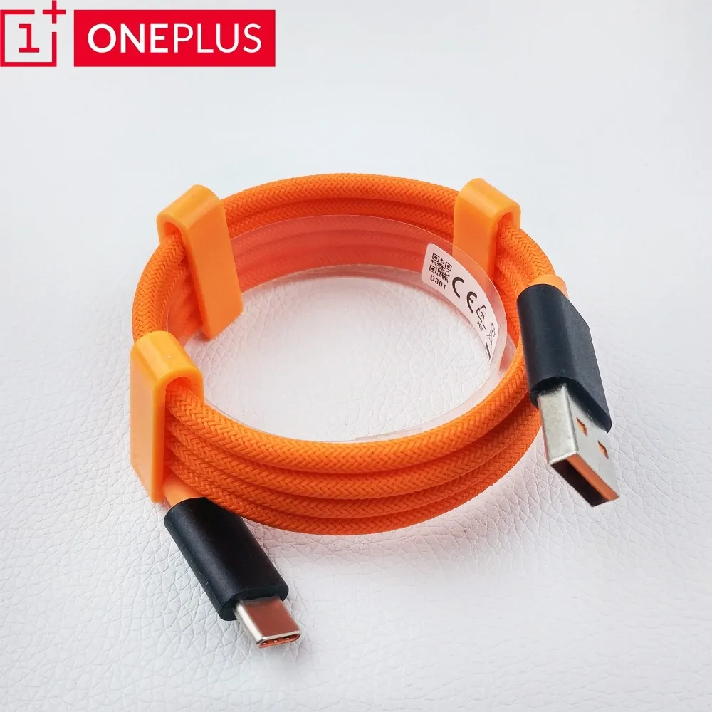 

Oneplus 6T Nylon Cable 100cm dash Charge 4a Orange Usb 3.1 Type-c fast Charge data cable For Oneplus 3/3T/5/5T/6/6T Smartphone