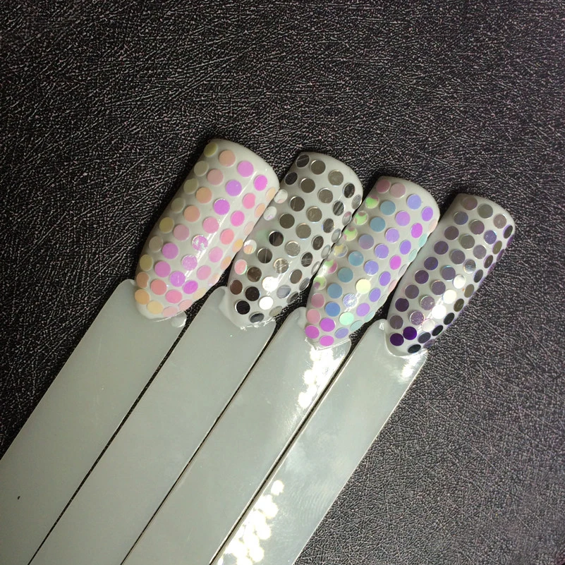 

Hot!! AURORA SEQUINS Circle Mermaid Round Shape Sequins 3D Nail Art Pigment Nail Glitter Decoration SUPER SHINING EFFECT 2mm