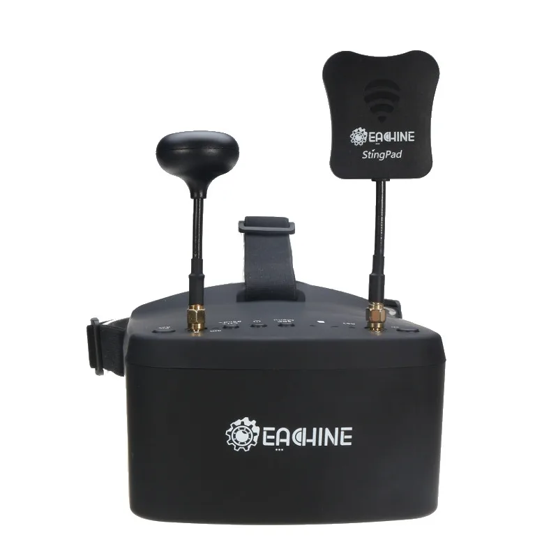 Видеогарнитура EV800D 5 дюймов 8 ГГц 40 каналов FPV 800*480 HD DVR встроенный аккумулятор VS