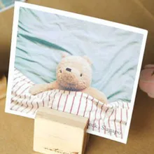 Милый Винтаж белого дерева держатель для карт(S)/сообщение доска зажима/Розничная