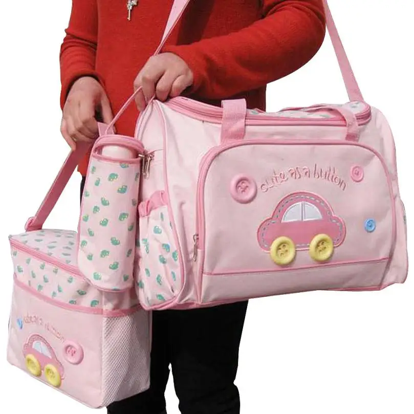 

Xiniu 4pcs Baby Changing Diaper Nappy Bag Pad Mummy Mother Multifunctional Handbag bolsa feminina para mujer #GHYW