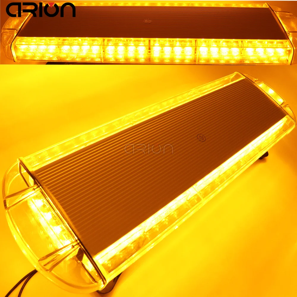 

CIRION 56W 56 LED LIGHT BAR EMERGENCY BEACON WARN TOW TRUCK PLOW RESPONSE STROBE AMBER TRAFFIC WARNING LIGHTBAR LAMP