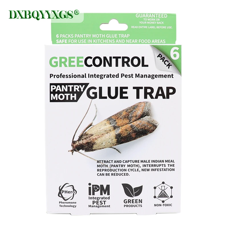 DXBQYYXGS 6pcs/Box Female pheromone moth trap Pest control Home physics