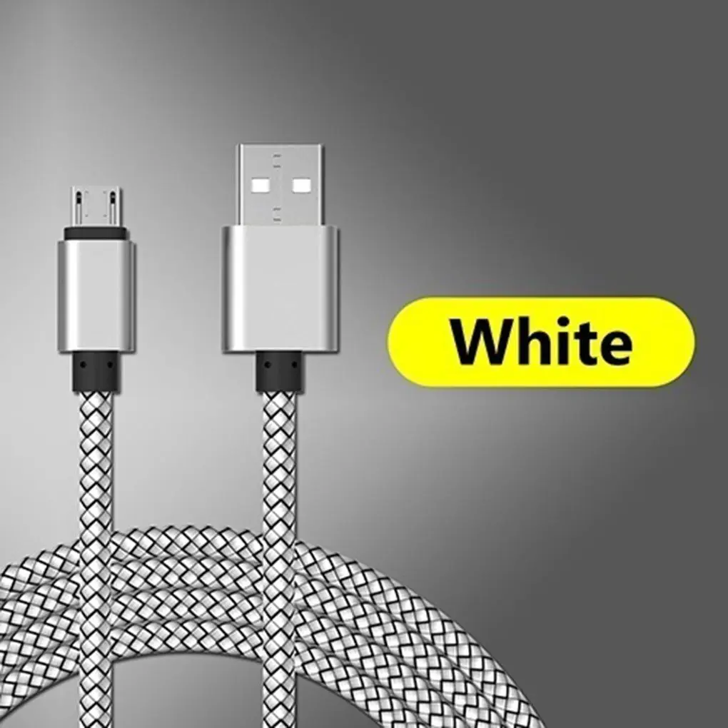 متعددة اللون 1 m/2 m/3 متر سريعة تهمة USB نوع C كابل الهاتف المحمول سريع شحن سلك خط 2.4A USB C البيانات الحبل