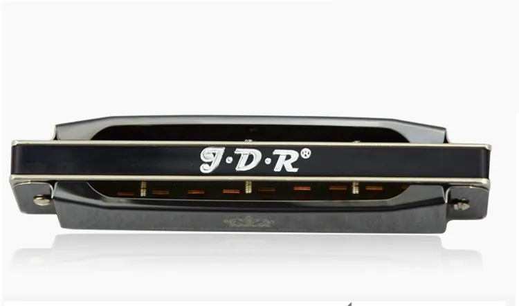 JDR Diatonic губная гармоника 10 отверстий губная гармоника арфа профессиональный черный духовой инструмент рот орган C Ключ подарки для детей взрослых
