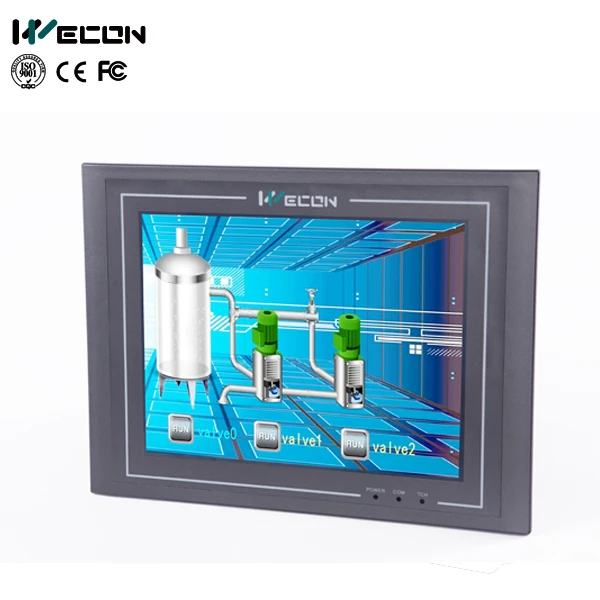 

10.4 inch PI-8104 advanced industrial touch screen with scada