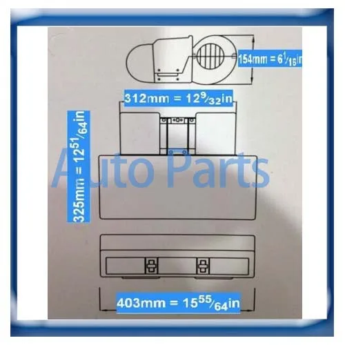 Универсальный BEU-405-100 испаритель 405