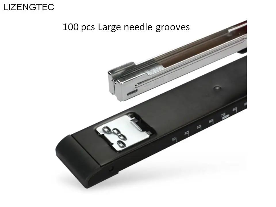 LIZENGTEC дизайн Горячая Распродажа длинные руки A3 Проволочный переплет степлер машина