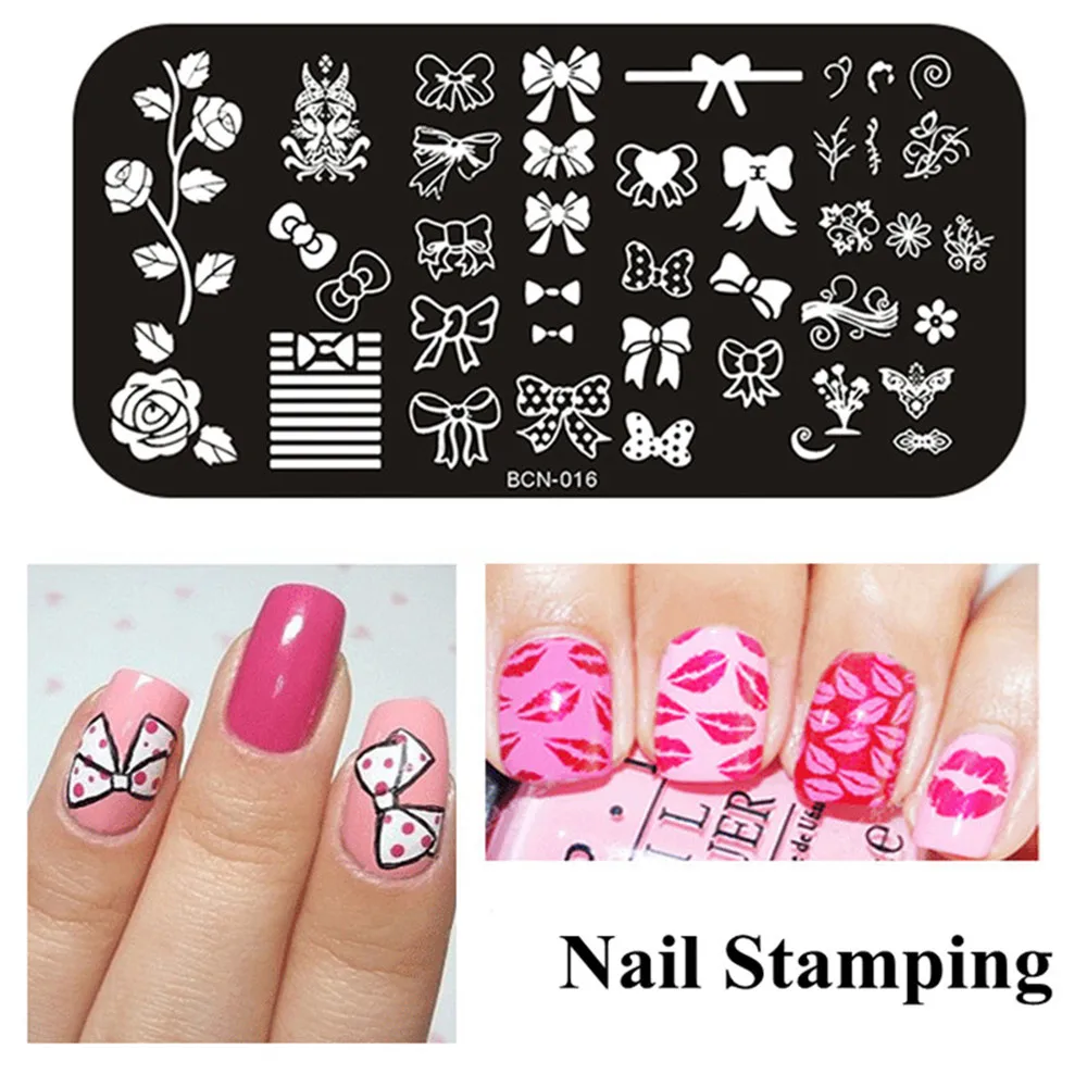 New Arrival Hot Sale Nail Stamping Plates Nail Stamping Art Nail Stamp