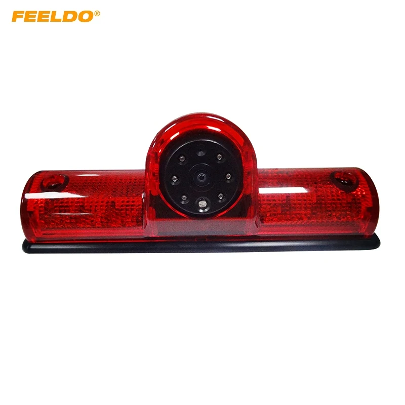 

FEELDO 1Set Universal Cargo Van Car LED Brake Light IR Rear View Camera Reversing/Parking Camera #FD-5370