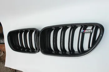 

for BMW 6 F12 series double line Carbon fiber Front Car Grill Car grille Racing Grills grille