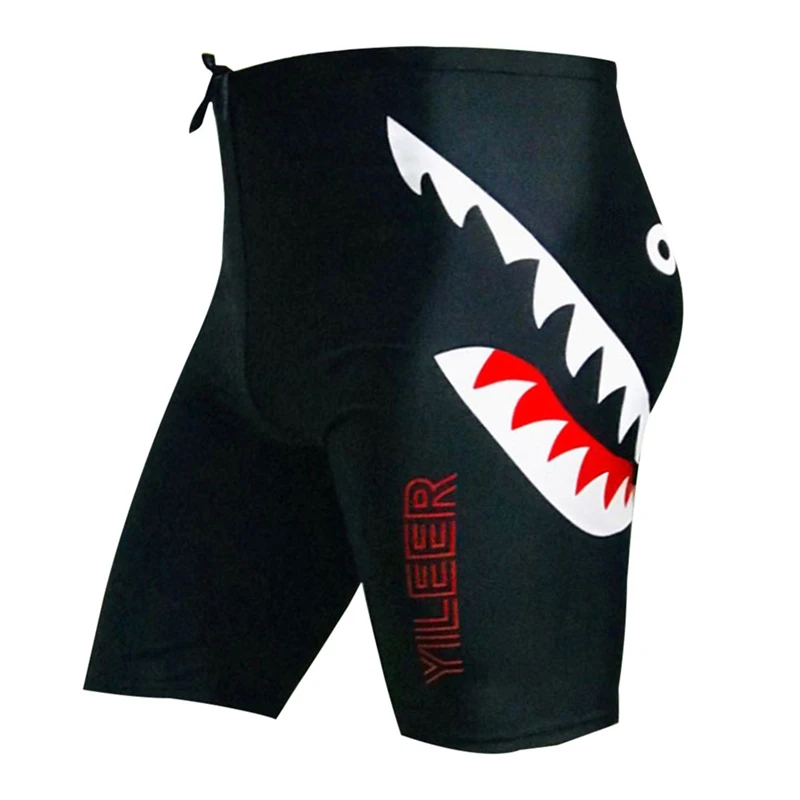 

Swimming Trunks Men Drawstring Breathable Nylon Spandex Fifth Pants Swimwear Swimsuit Plus Size, 4XL 5XL