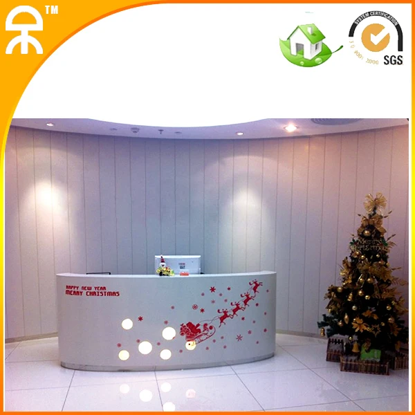 1 88meter 5 9 Ft Small Oval White High Gloss Teller Line For Sap