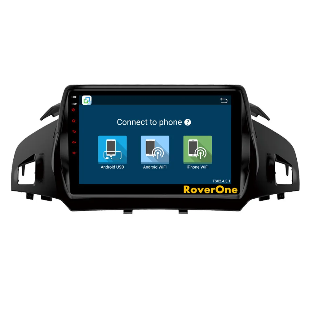 Excellent RoverOne Android 9.0 Octa Core Car Radio GPS For Ford Kuga Escape 2013 - 2017 Touchscreen Multimedia Player Stereo Head Unit 12