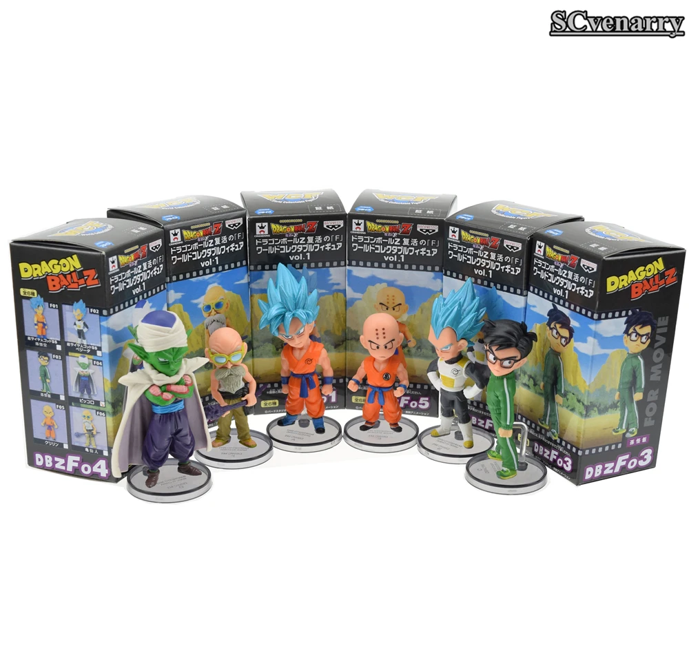 Dragon Ball Z Resurrection F Wcf Son Gokou Vegeta Piccolo Krillin