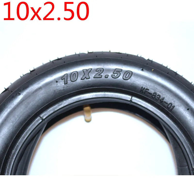 Супер 10x2,50 Tire10 дюймов пневматические подходит для электрического скутера баланс привода велосипеда шины 10*2,5 надувные шины внутренняя труба