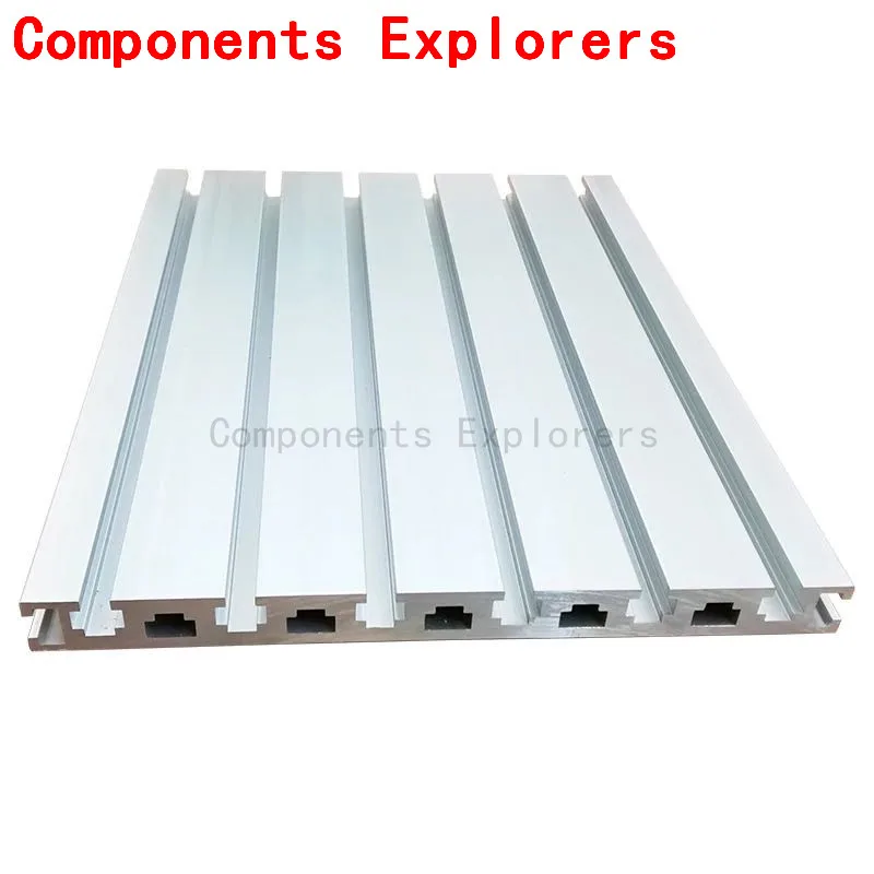 Arbitrary Cutting 1000mm 0 Aluminum Extrusion Profile for CNC Plate,Silvery Color.