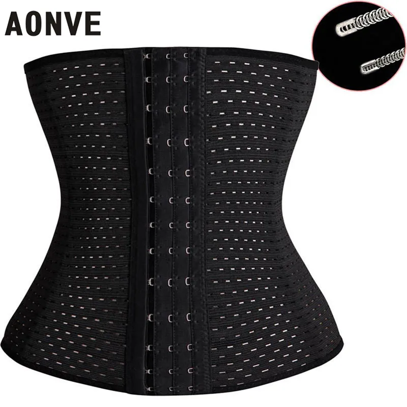 body shaper Waist Trainer Corset Belly Slimming Sheath Modeling Strap Steel Bone Corsets Tummy Reductive Abdomen Compression Shaper spanx thong Shapewear