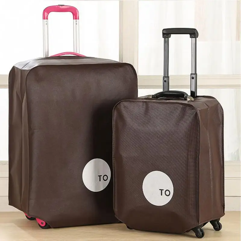 20 24 28 inch Luggage Protective Cover Trolley Suitcase Solid Color Dust Bags Case Bag Parts ...