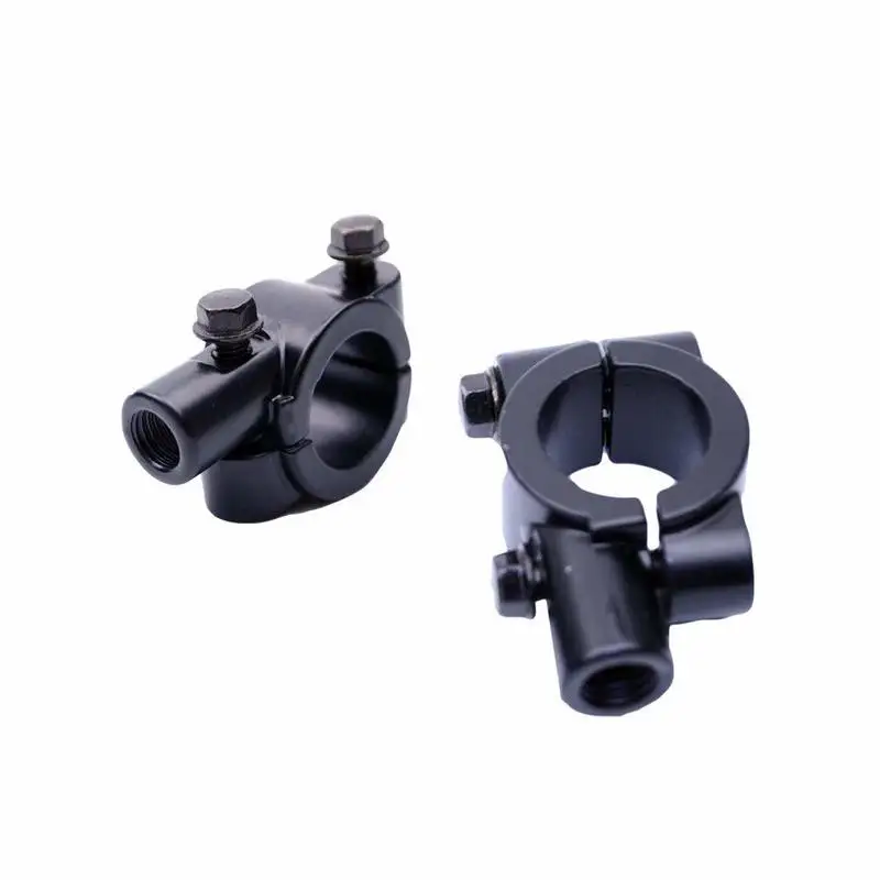 

Universal Motorcycle Handle Bar Mirror Mount Holder Clamp Adaptor 7/8 " 8MM Black