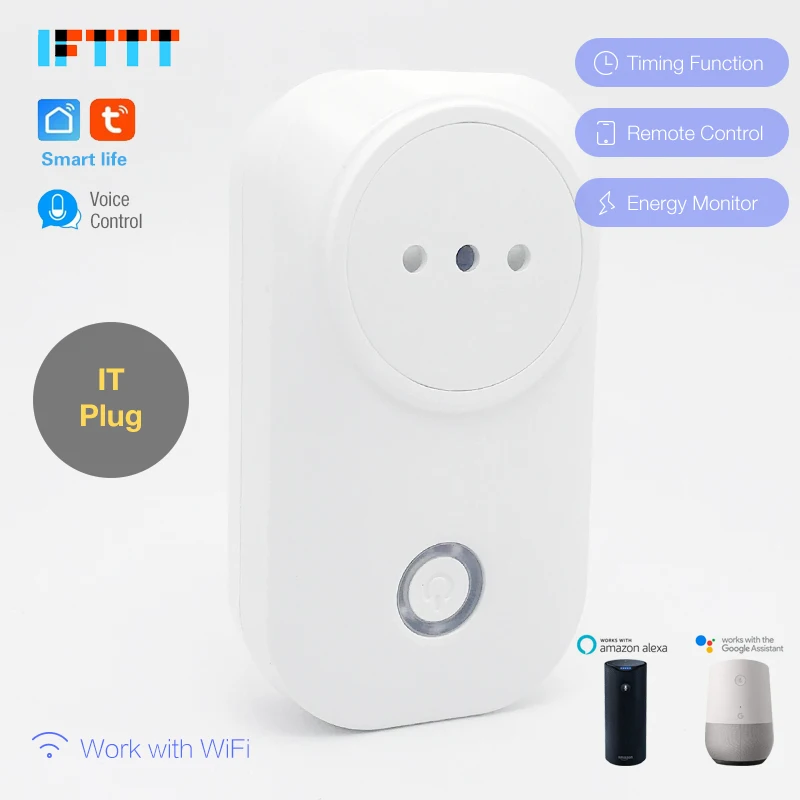 Смарт розетка 16 А Wi Fi с голосовым управлением|Умные розетки| |