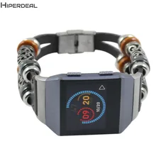 HIPERDEAL кожаный ремешок для Fitbit ионический ремешок Замена для умных часов вакуумная Кофеварка пряжка легко установить QIY31