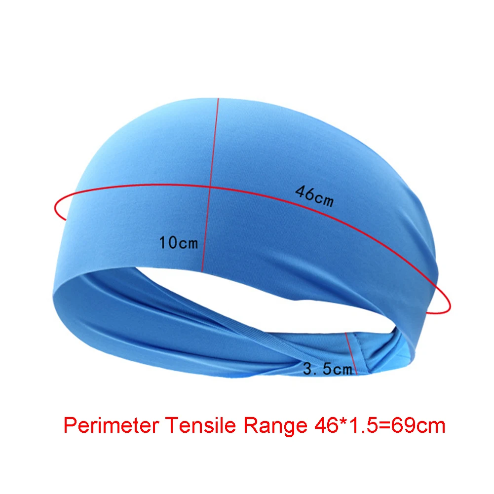 Спорт на открытом воздухе бег пот свинцовый ремень тренажерный зал повязка головная для йоги быстросохнущая Влагоотводящая унисекс перекрестная тренировочная спортивная повязка на голову