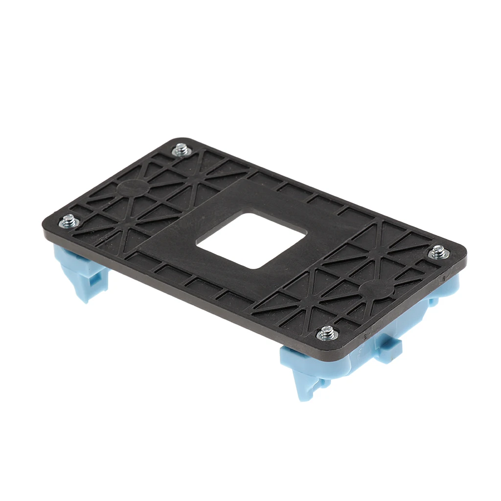 Blue CPU Cooling Fan Bracket for AM2 AM3 with Back Plate & Four Screws 