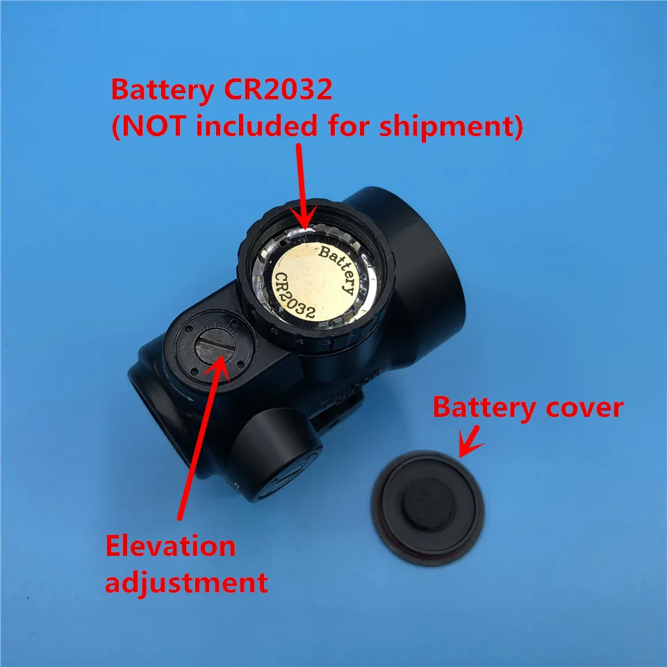 Тактический оптический прицел Trijicon MRO Style с красной точкой и высоким креплением
