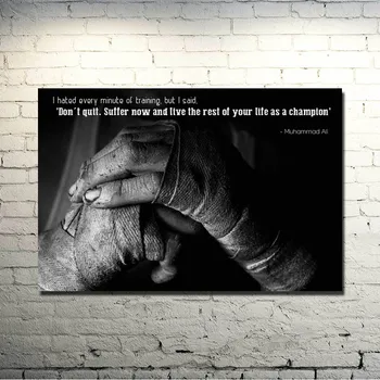 

Muhammad Ali-Haj Boxing Boxer Champion Art Silk Fabric Poster Print 13x20 24x36 Sports Pictures For Bedroom Decor 007
