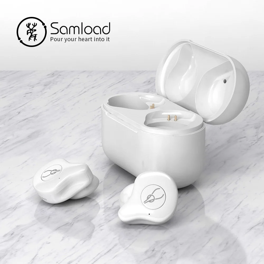 Samload Bluetooth 5,0 наушники для мужчин и женщин 3D чистый звук супер-быстрое сопряжение беспроводные наушники удобные Встроенные наушники с микрофоном - Цвет: Image Show-YG