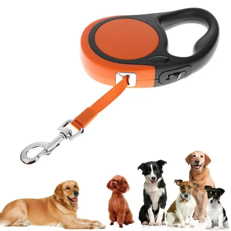 

5M Automatic Retractable Dog Leashes Pet Dog Walking Traction Rope Leash for Medium Large Dogs Pet Dog Products Automatic Extend