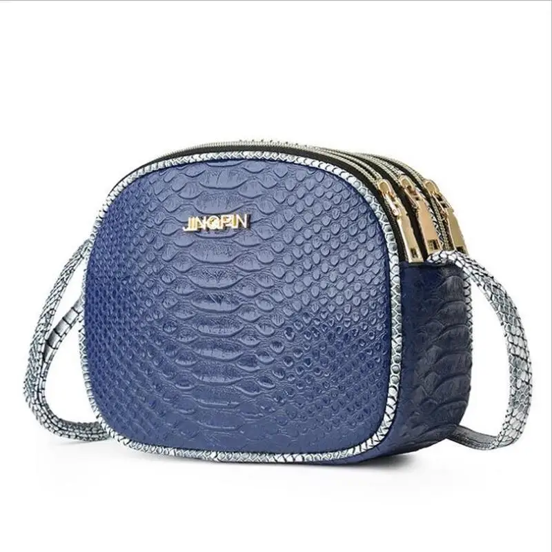 

2018 Mini Small Women Cross body bag Vintage Crocodile Leather women's handbag female messenger shoulder bag for women mochila