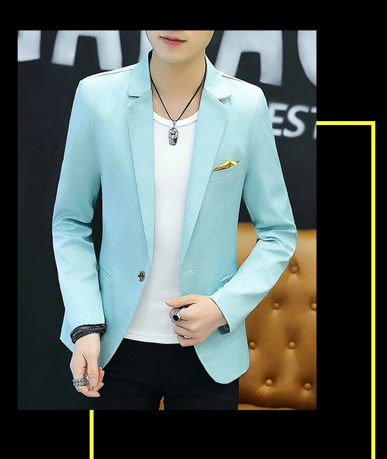 2019 чистый цвет с длинными рукавами костюм мужская мода мужская, в деловом, повседневном стиле пальто