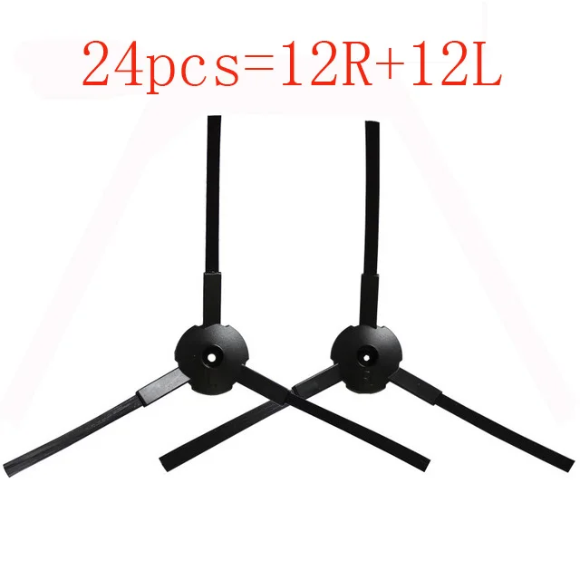 

(12R+12L) Side brush for ilife A4 A6 A4S V3S V3L V3S Pro V5 V50 V5S V5S Pro X5 T4 X430 X432 X620 X623 Cleaning brush spare parts