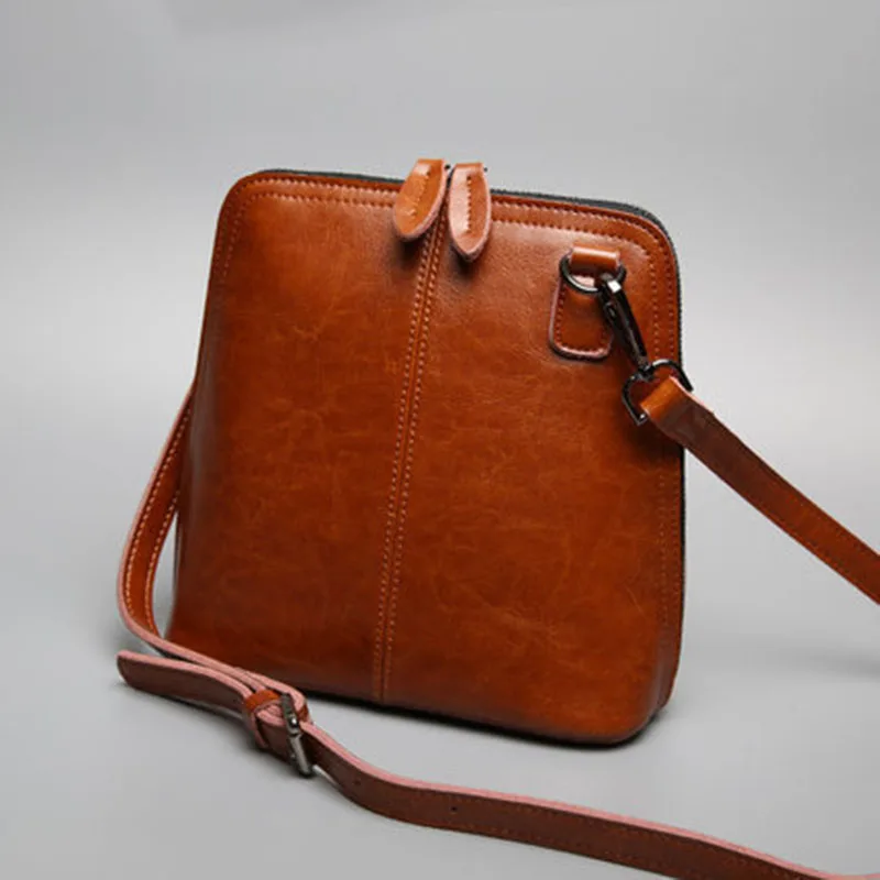 

2018 genuine leather women's shoulder bags women's shell crossbody bag famous brand designer ladies shoulder messenger bags W278