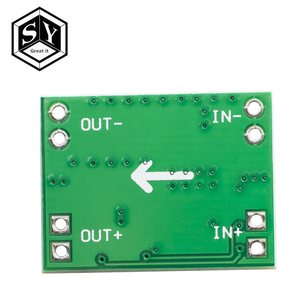 1 шт. Модуль питания Great IT Регулируемый MP1584EN DC 3A понижающий выходной модуль 12 v9v5v3 LM2596 24 В