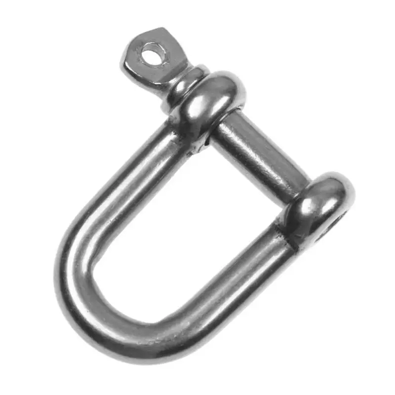 الفولاذ المقاوم للصدأ مشبك ل Paracord U مرساة تكبل خابور برغي في الهواء الطلق سوار Paracord مشبك