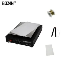 BOZAN нагревательная платформенная пластина ЖК-экран сепаратор для удаления стекла телефон ремонтная машина 110 в США 220 В ЕС Авто тепло гладкая пластина