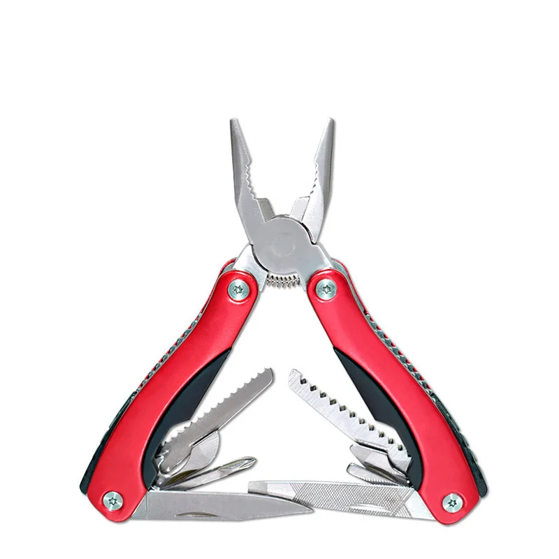 

1PC Portable Multicolor Multifunction Folding Pliers Mini Saw File Knife Screwdriver Opener Combination Set EDC Multi-tool Kit