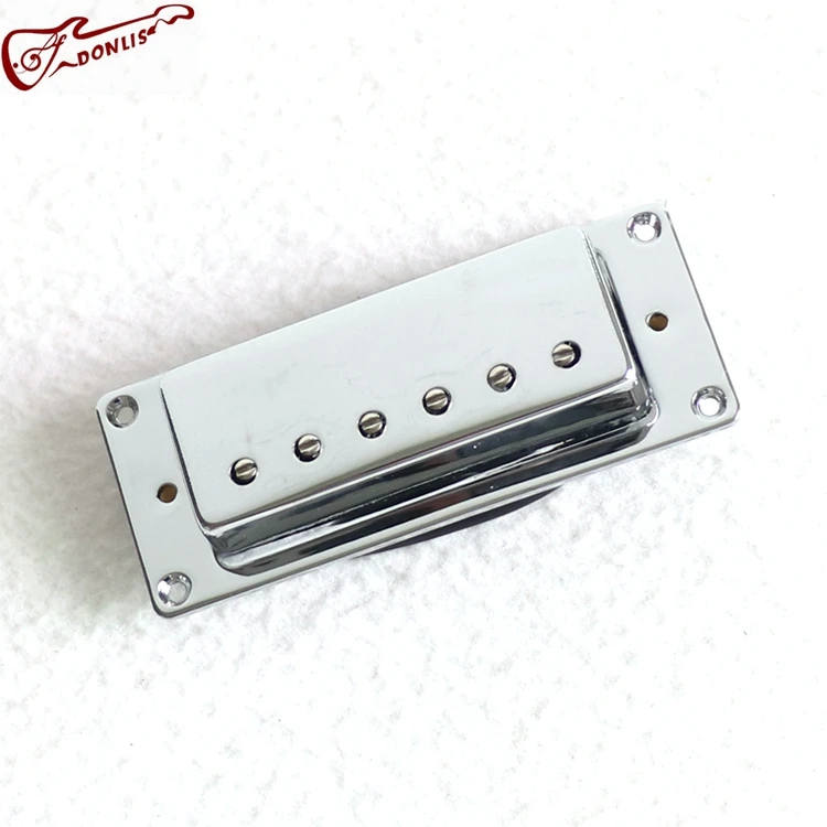 mini humbucker pickup with metal rings